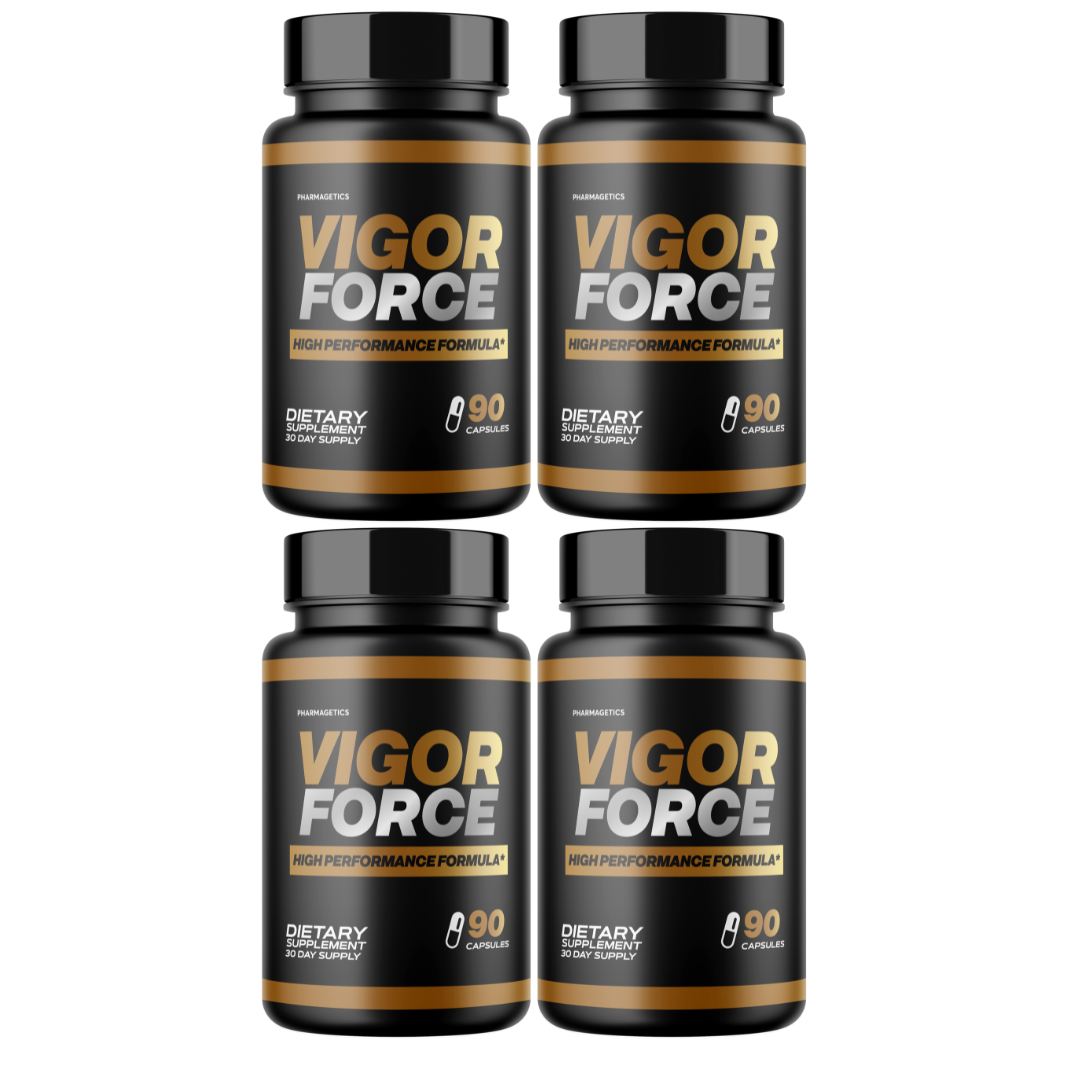 Vigor Force High Performance Formula 4 Bottles 360 Capsules