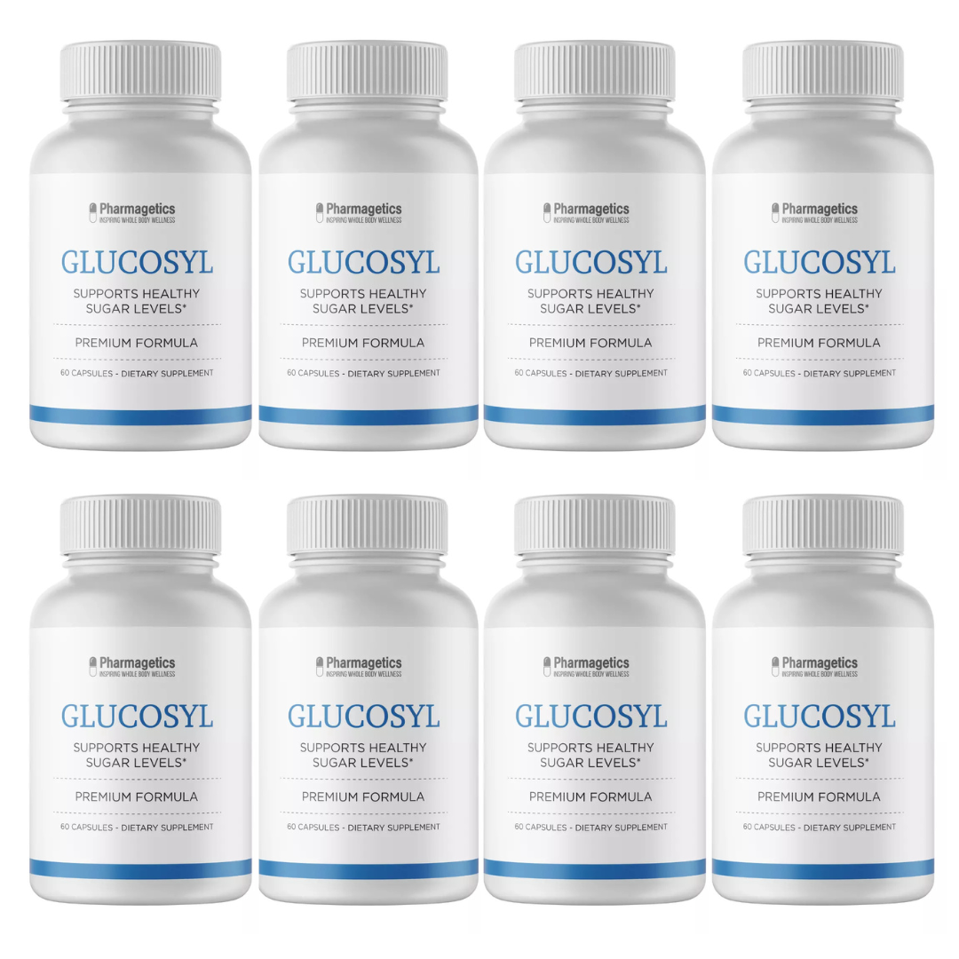 Glucosyl Supports Healthy Sugar Levels - 8 Bottles