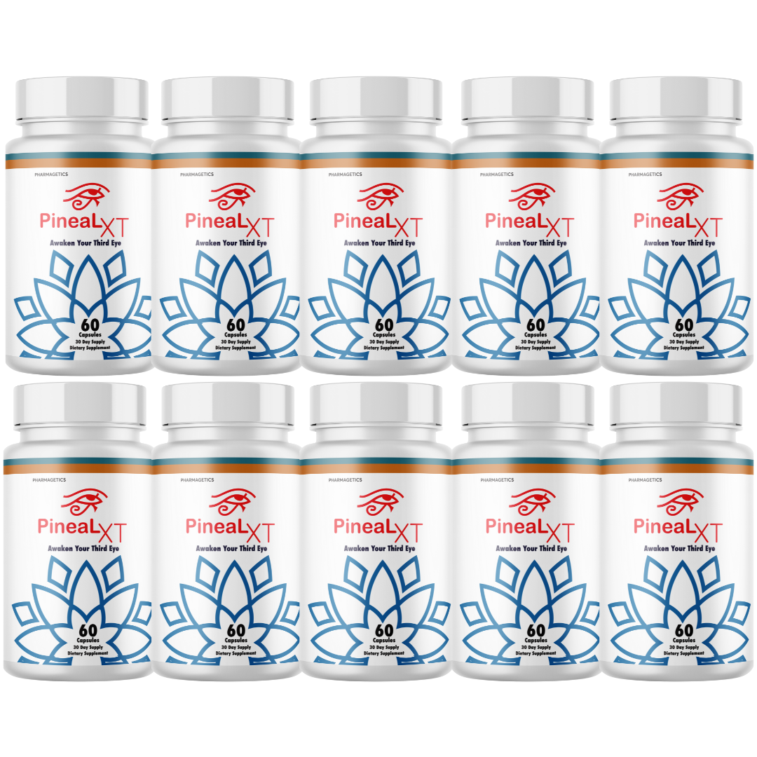 Pineal XT, PinealXT Pineal Gland Support & Energy Pills - 10 Bottles