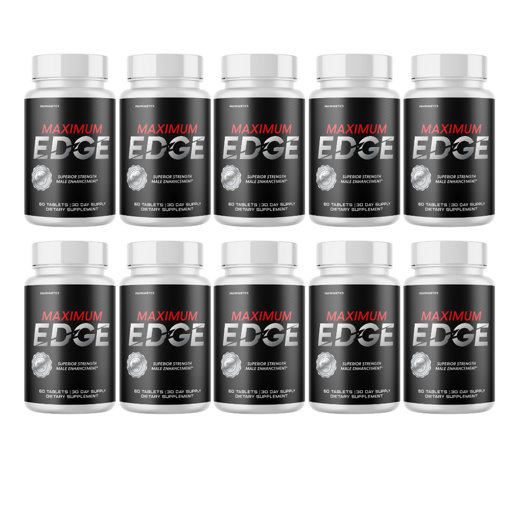 Maximum Edge Superior Strength 10 Bottles 600 Tablets