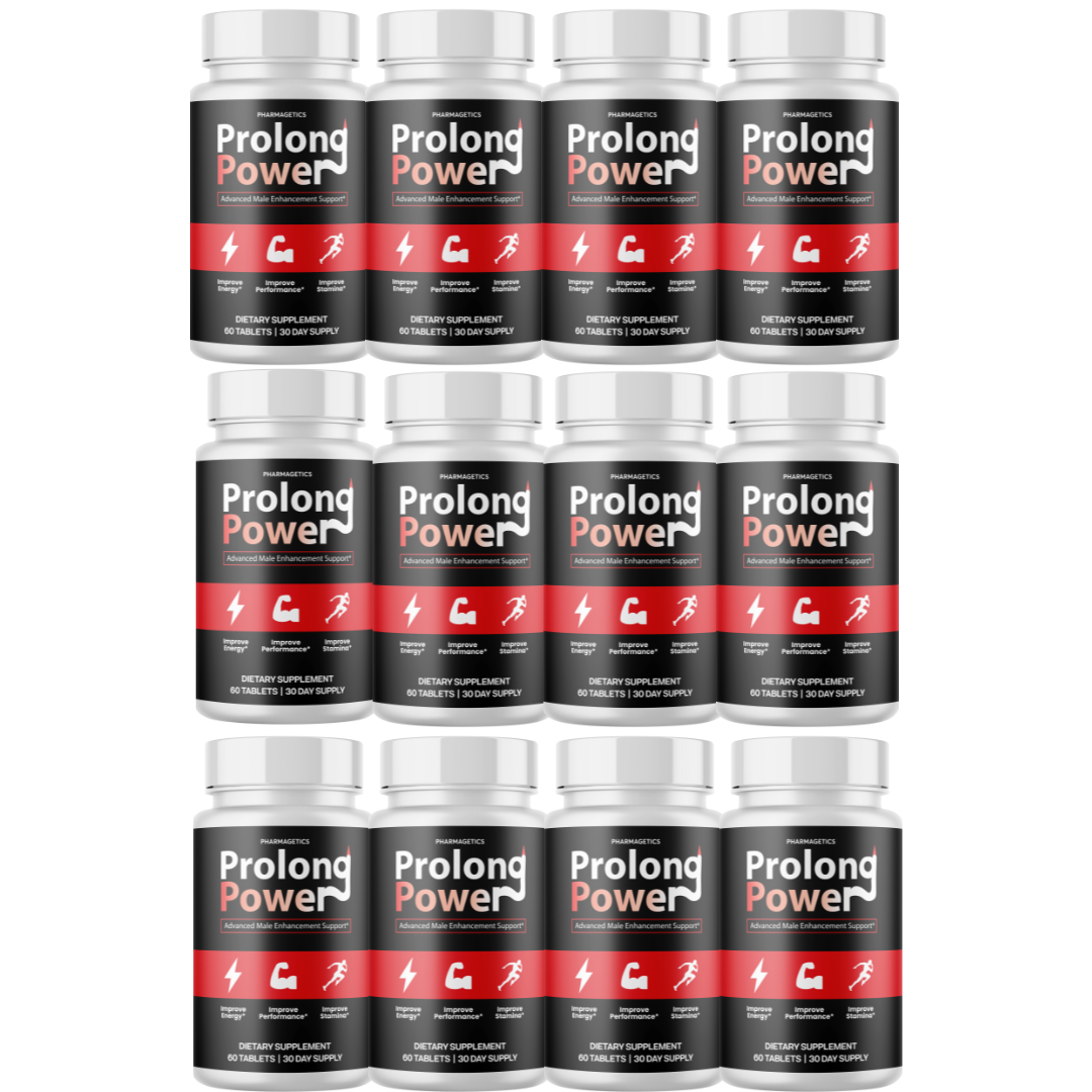 Prolong Power ED Pills For Men Pro Long Power - 12 Bottles