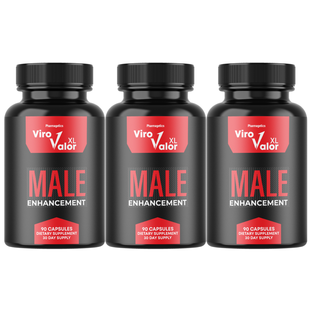 Viro Valor XL Pills Formula Virovalor XLR Vitamins - 3 Bottles