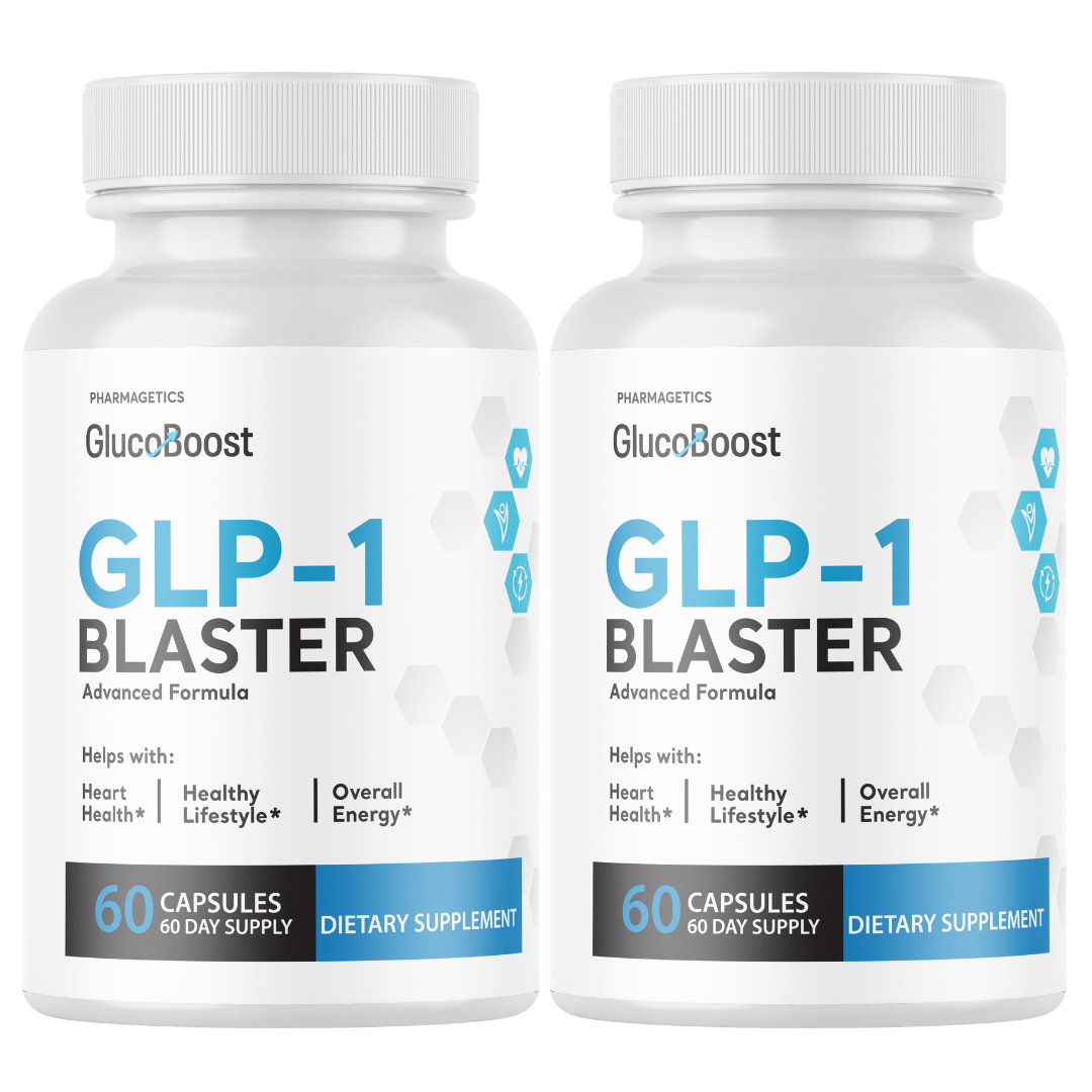 GlucoBoost GLP-1 Booster, Gluco Boost Blood Support - 2 Bottles