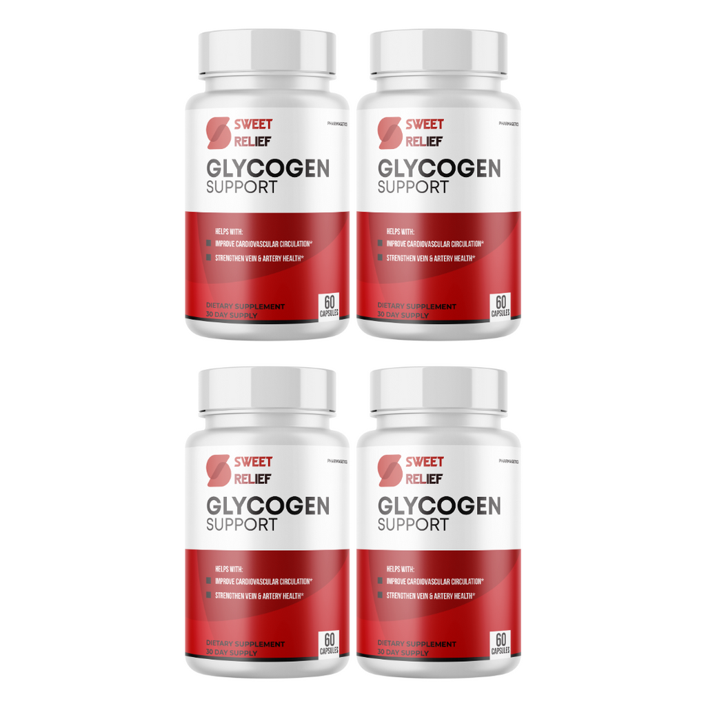 Sweet Relief Glycogen Support - 4 Pack