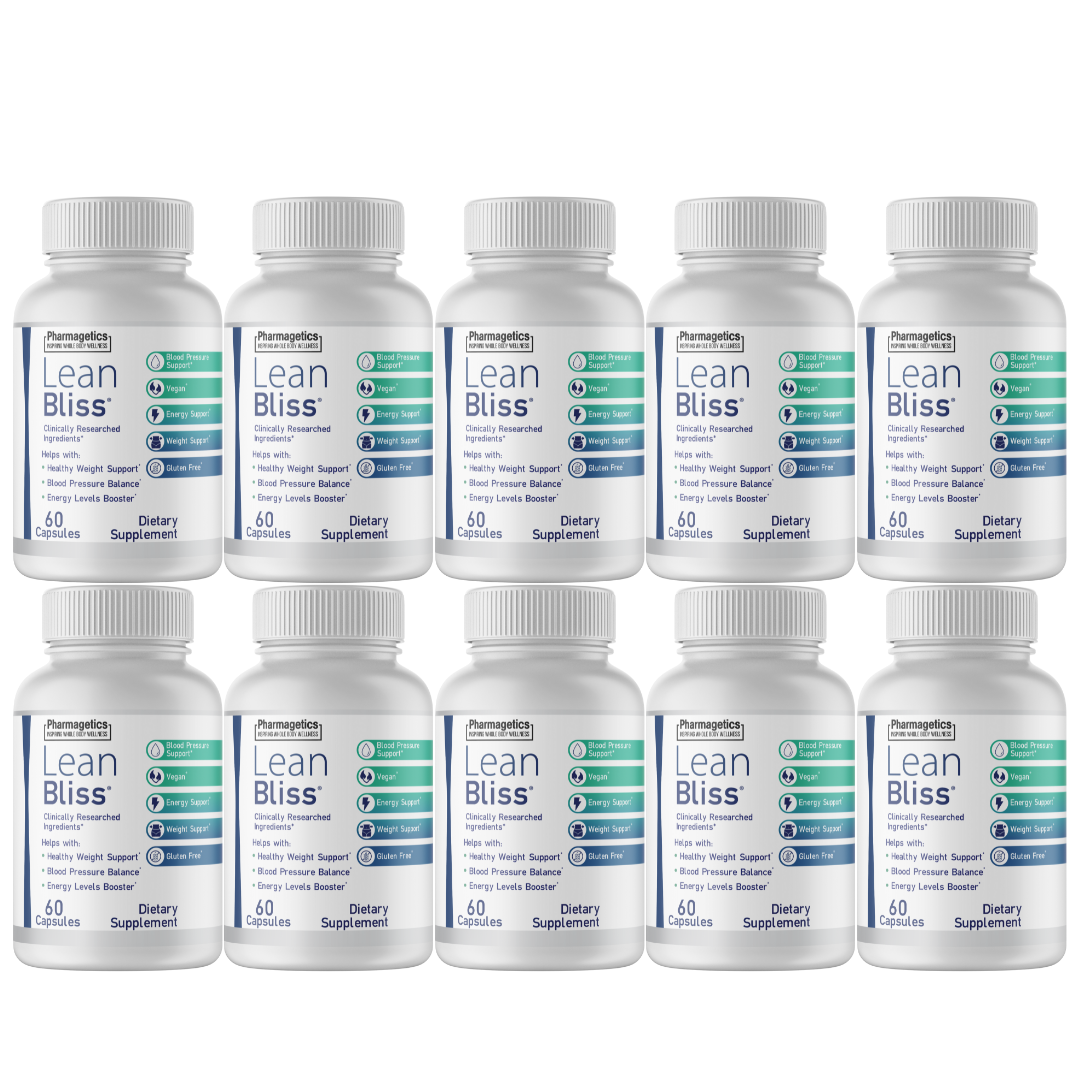 Lean Bliss - Weight Loss Support Formula, 10 Bottles