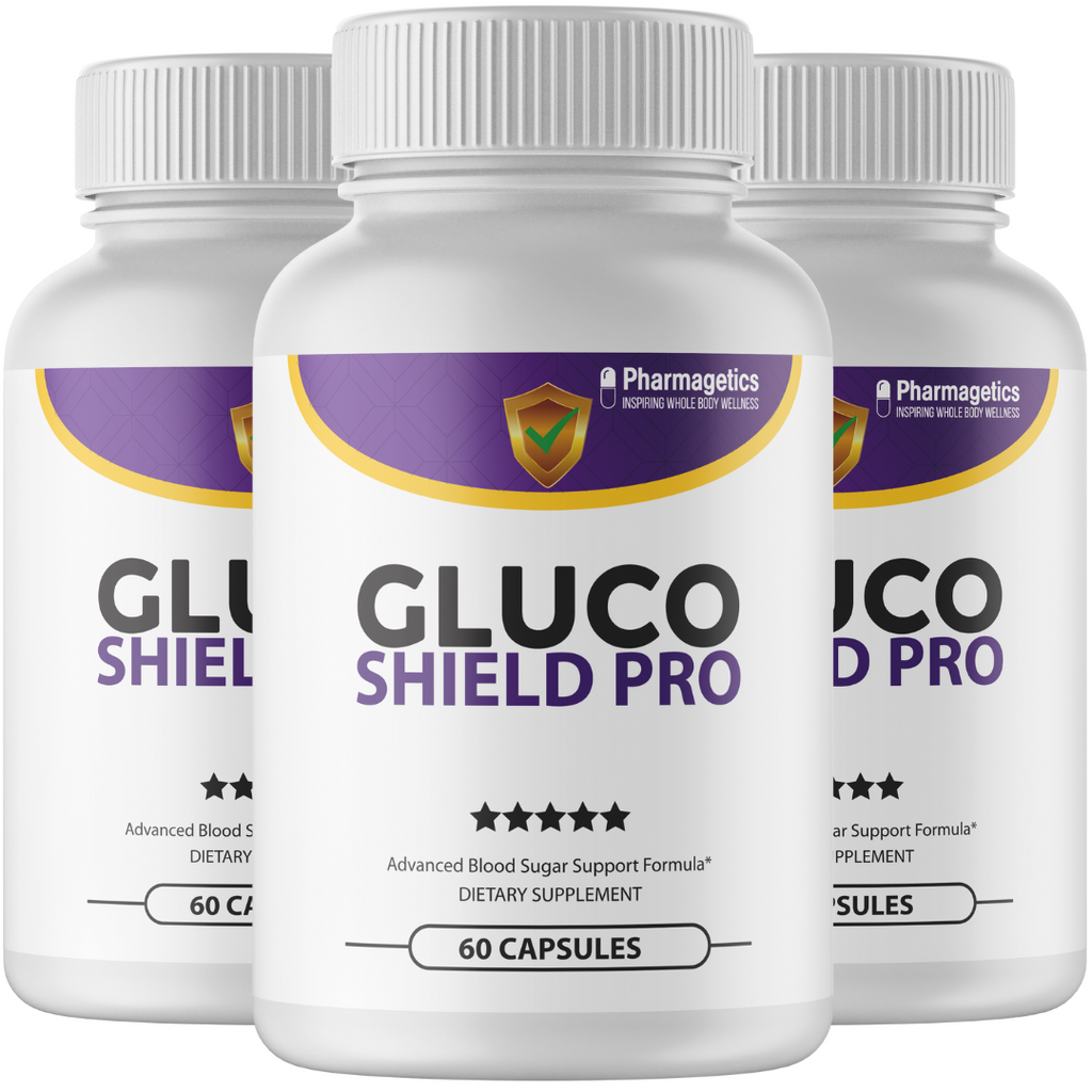 Gluco Shield Pro Supports Blood Sugar - Glucose Metabolism 3 Bottles