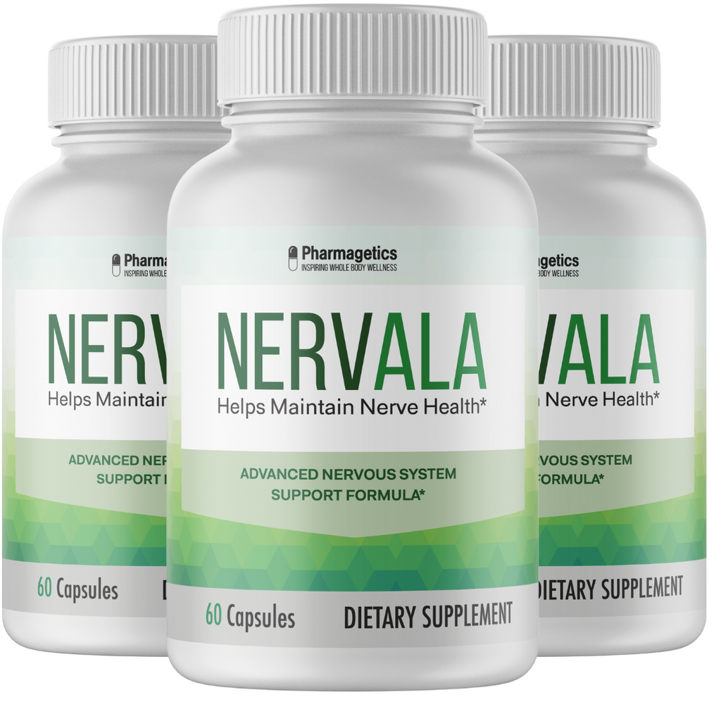 Nervala - Advanced Nervous System Support Formula,  3 Bottles