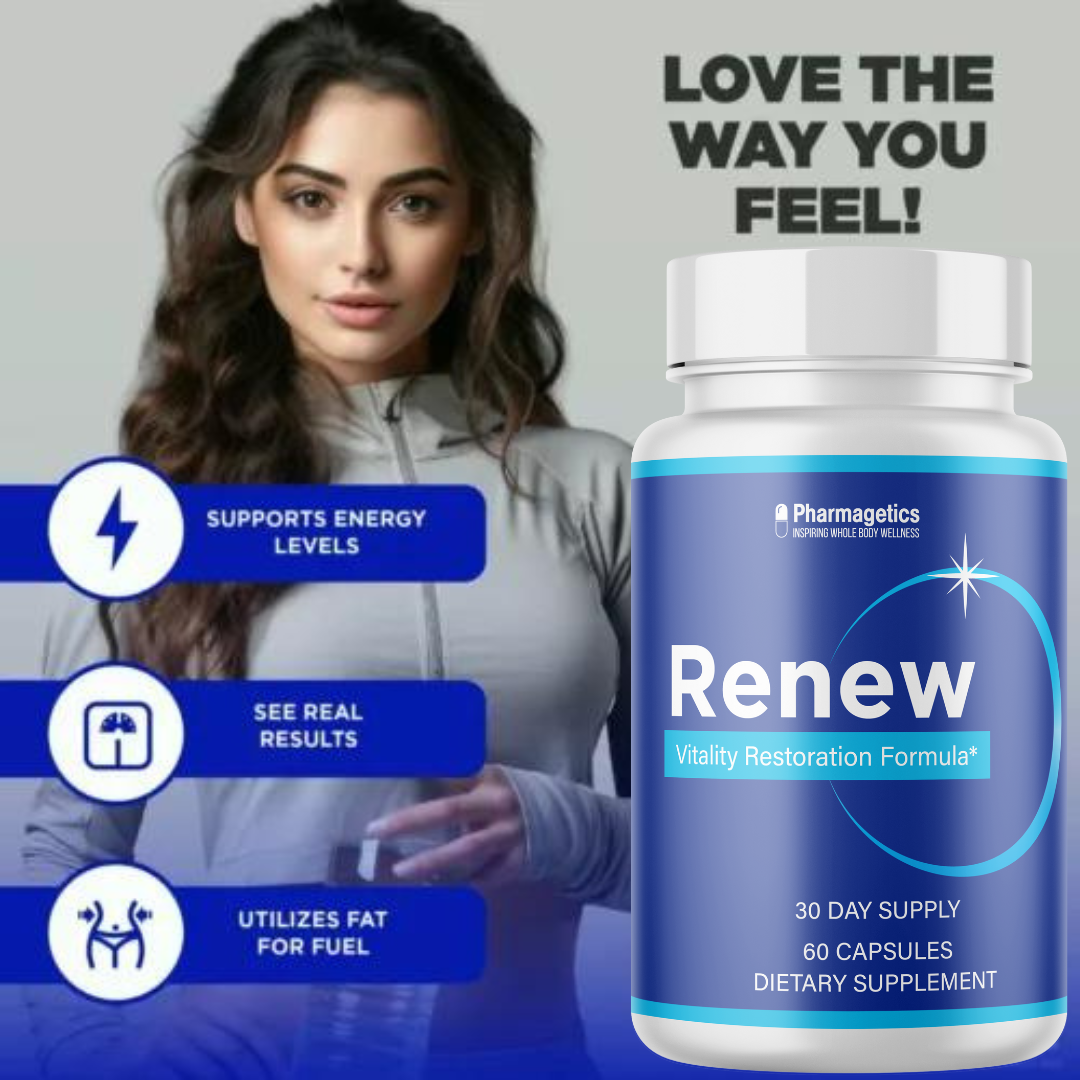 Renew Vitality Restoration Formula 6 Bottles  360 Capsules