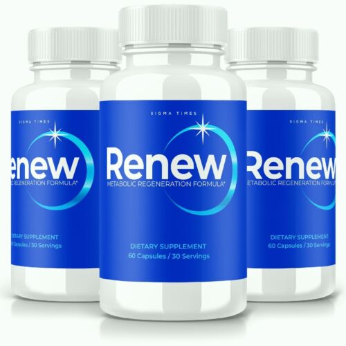 (3 Pack) Renew Weight Loss Pills for a Leaner Physique and Total Body Wellness