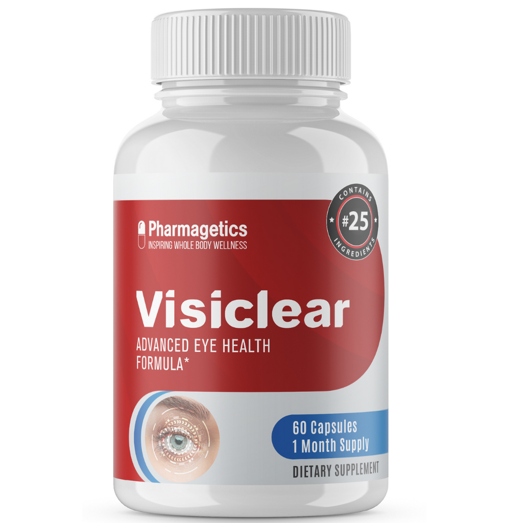 Visiclear Advanced Eye Supplement Vision Vitamins Including Lutein + Zeaxanthin