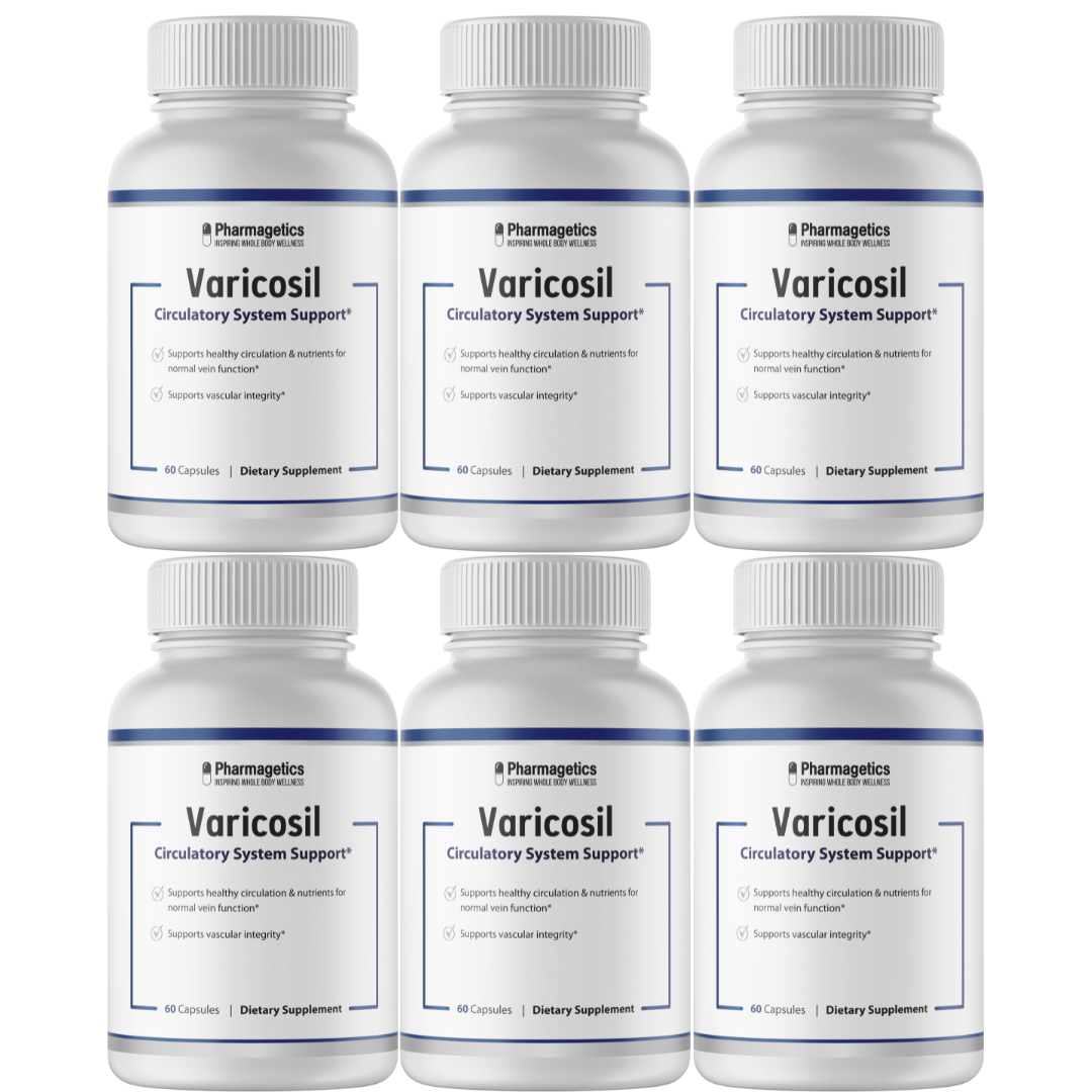 Varicosil - Supports healthy circulation & nutrients for normal vein 6 Bottles