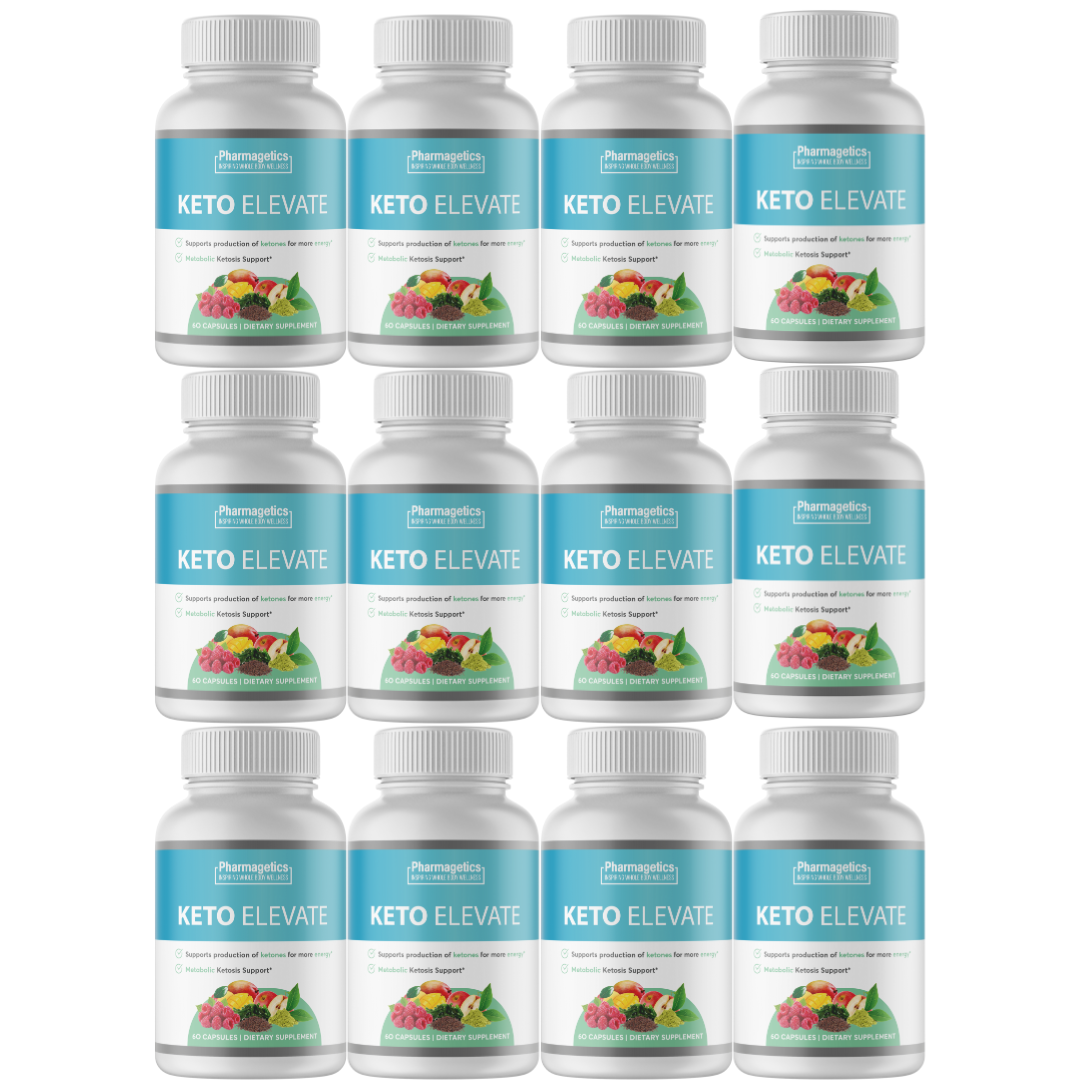 Keto Elevate - keto diet, ketosis, compare to pruvit - 12 Bottles