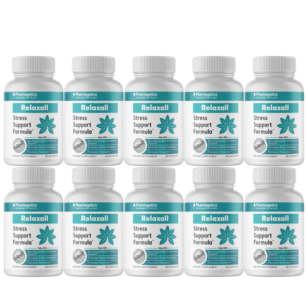 Relaxall - Stress Support Formula, Promotes Relaxation 10 Pack