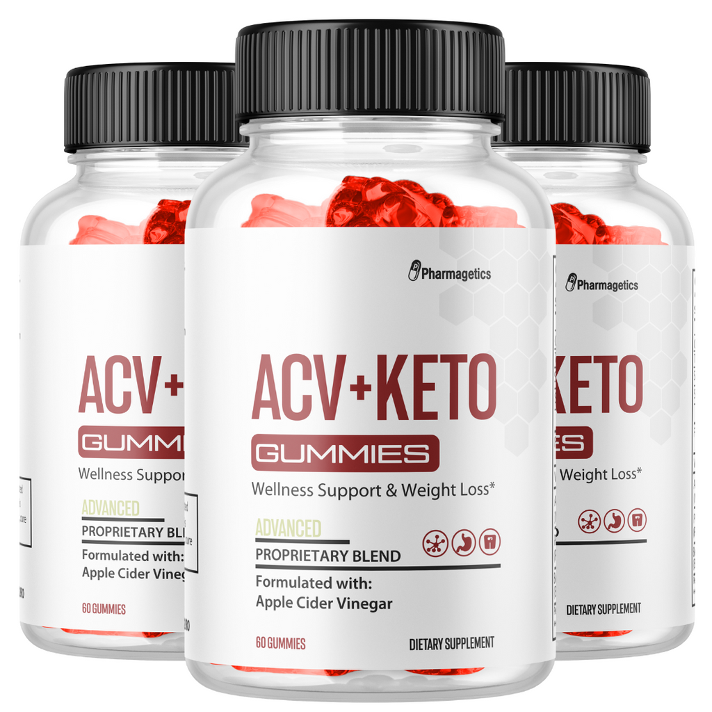 ACV+Keto Gummies Wellnes Support & Weight Loss - 3 Pack