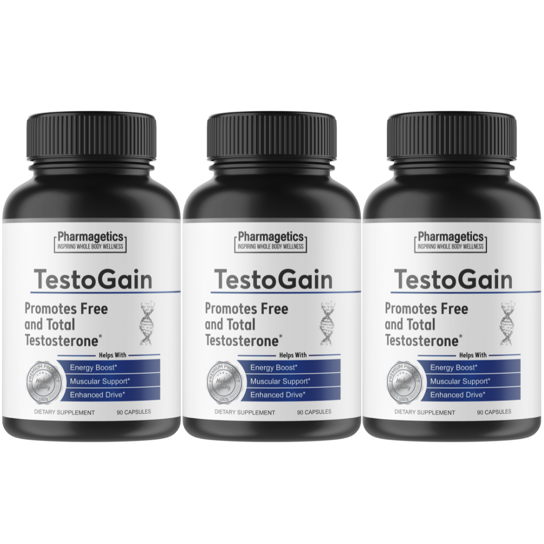 TestoGain - 3 Bottles