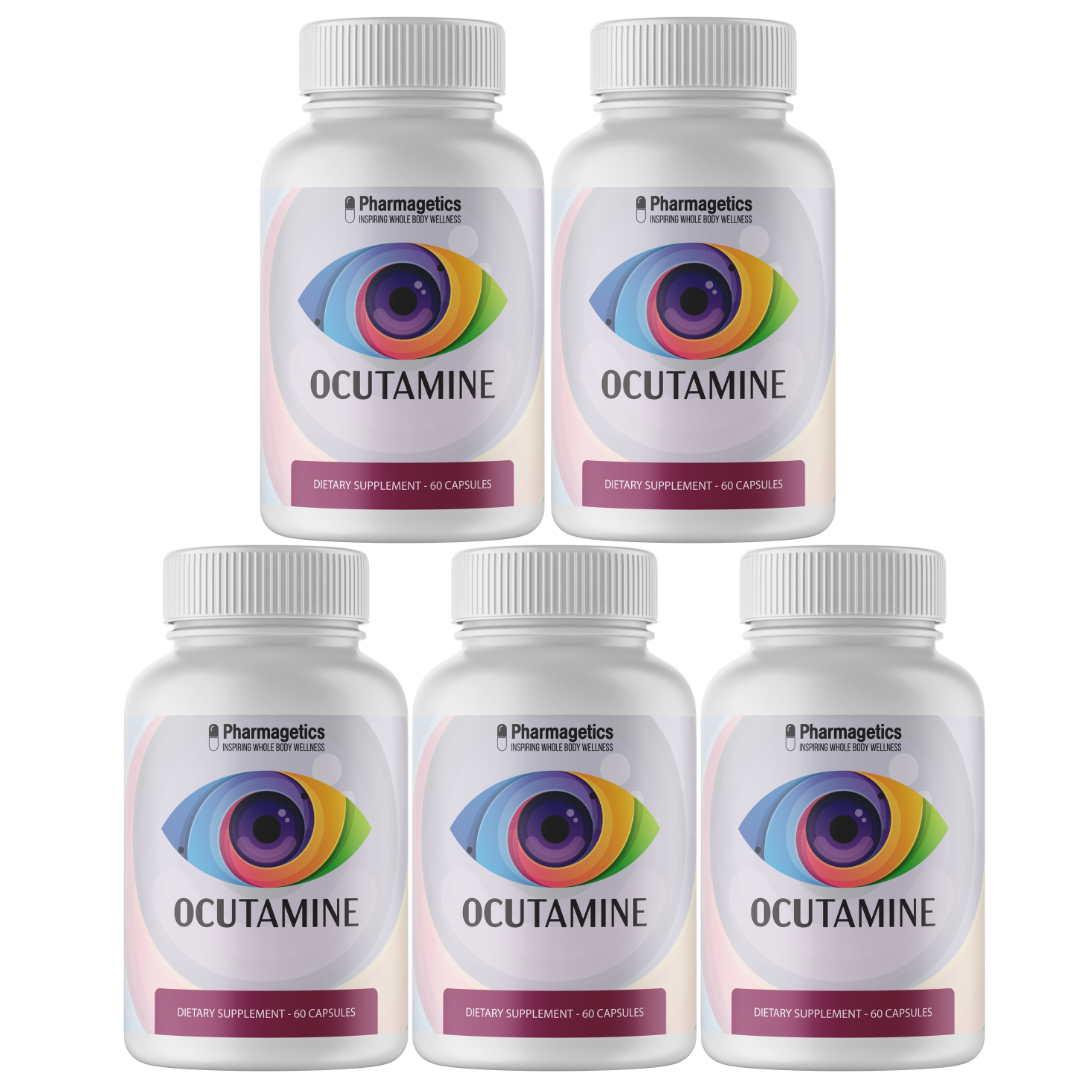 Ocutamine Dietary Supplement 5 Bottles 300 Capsules