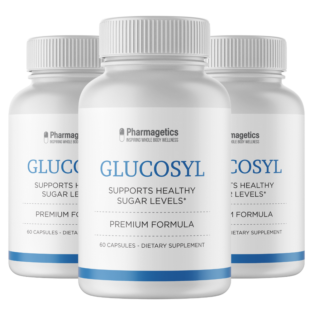 Glucosyl Supports Healthy Sugar Levels 3 Bottles 180 Capsules