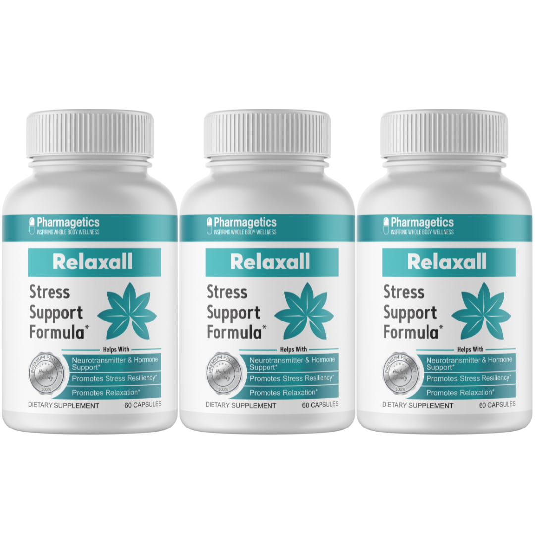 Relaxall - Stress Support Formula, Promotes Relaxation 3 Pack