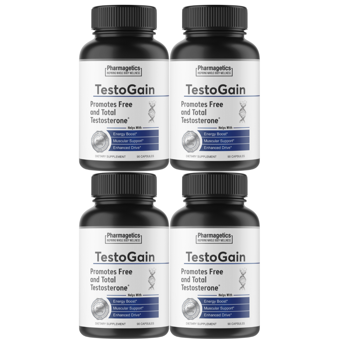 TestoGain - 4 Bottles