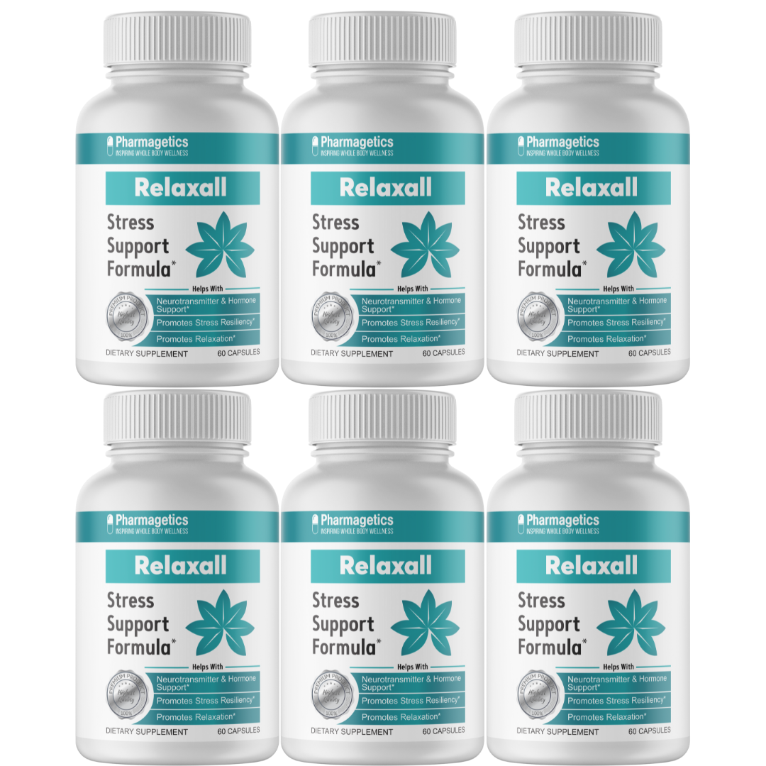 Relaxall - Stress Support Formula, Promotes Relaxation 6 Pack