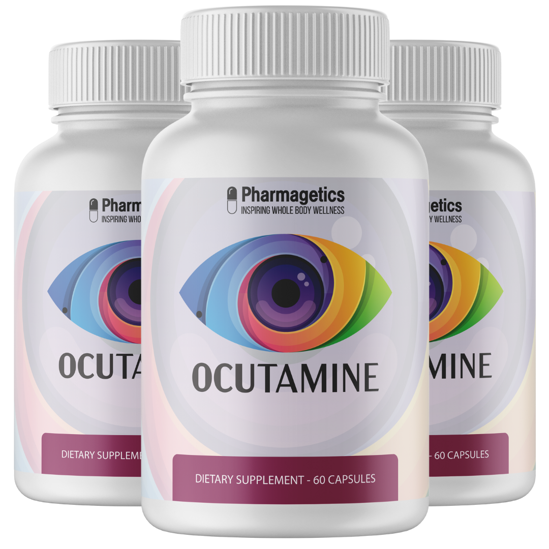 Ocutamine Dietary Supplement 3 Bottles 180 Capsules