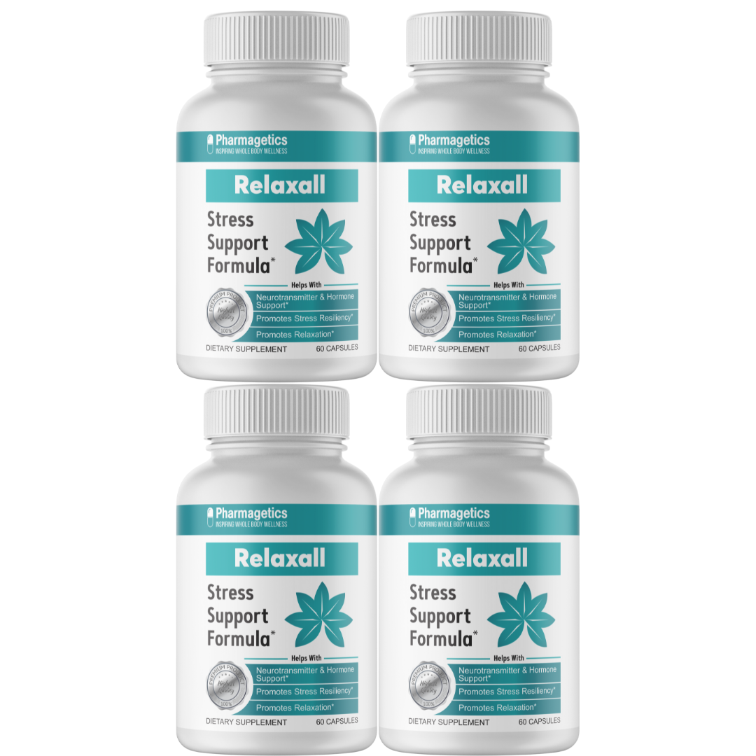 Relaxall - Stress Support Formula, Promotes Relaxation 4 Pack