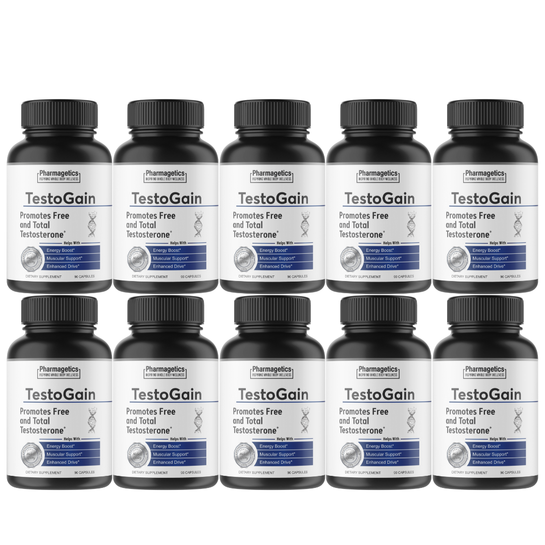 TestoGain - 10 Bottles