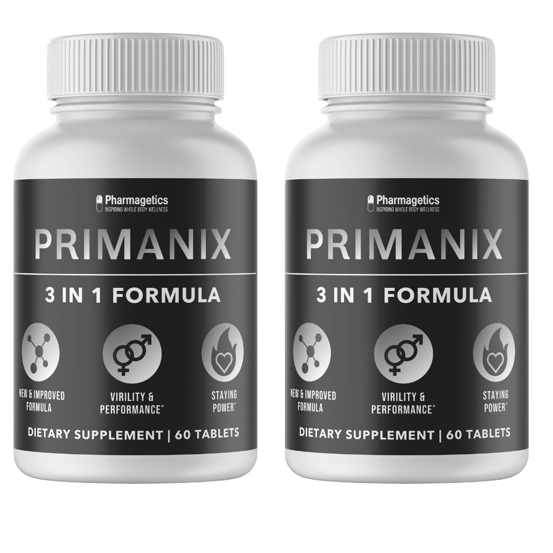 Primanix 3 in 1 Formula Dietary Supplement 2 Bottles 120 Capsules ...