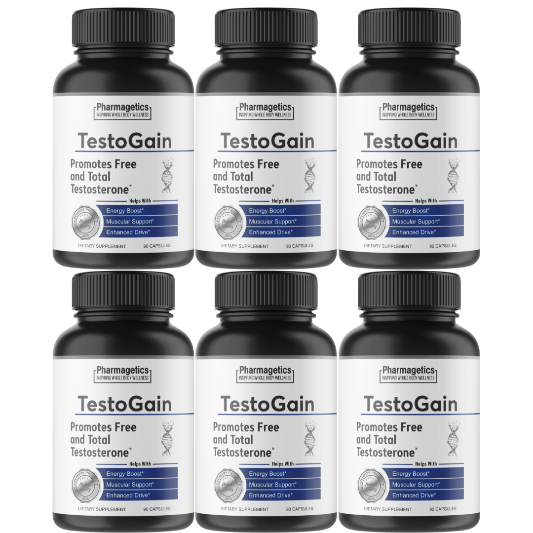 TestoGain - 6 Bottles