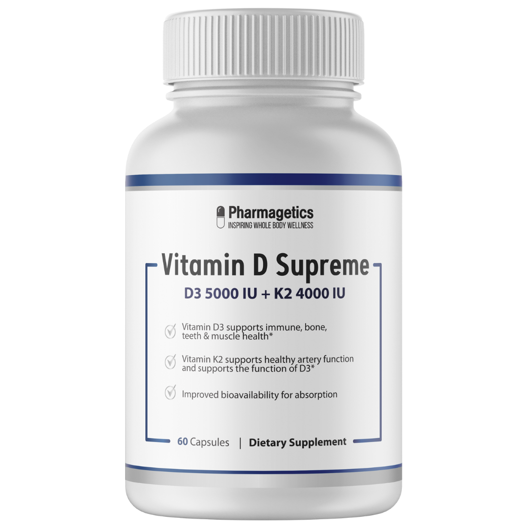 Vitamin D Supreme - Improved bioavailability for absorption - 1 Month Supply