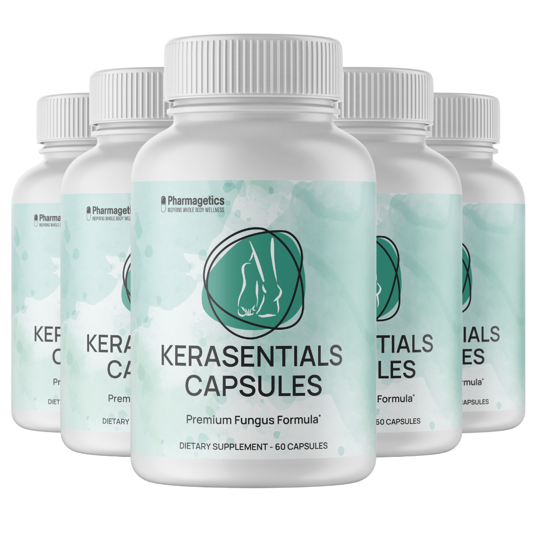 Kerassential Capsules - 5 Bottles